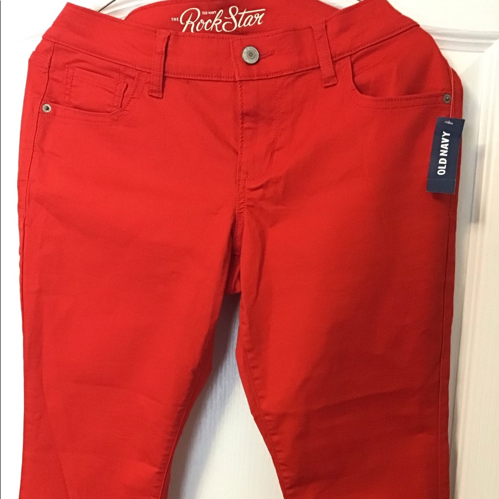 Red Rockstar Old Navy J